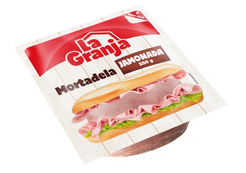 La Granja Mortadela Jamonada 250g