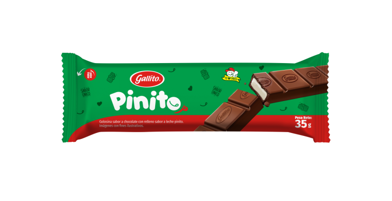 Gallito Chocolate Pinito 35G