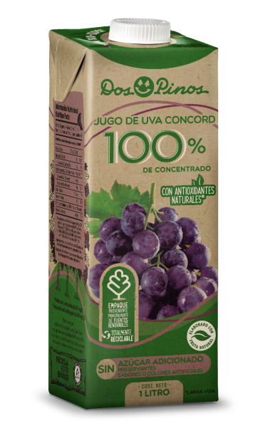 Jugo Uva 100% 1l