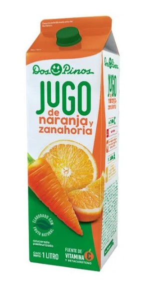 Jugo de Naranja con Zanahoria 1l