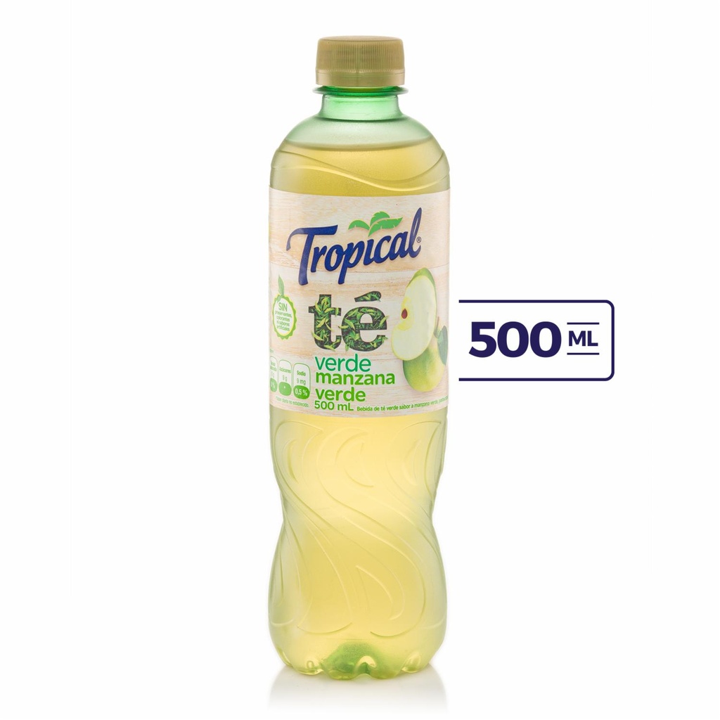 Tropical Te Verde Manzana 500ml