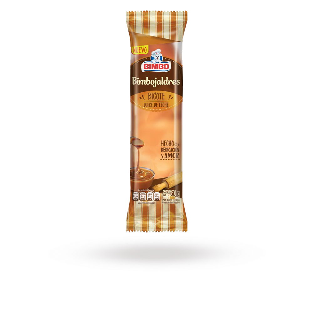 Bimbo Bigote Dulce de Leche 60G