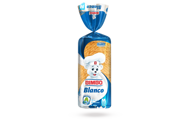 Bimbo Pan Blanco Mediano 450G