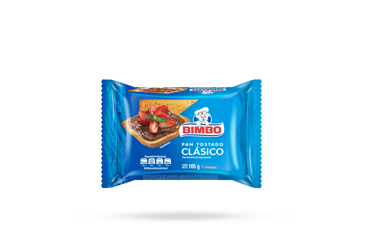 Bimbo Pan Tostado 105g 