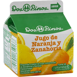 Jugo de Naranja Zanahoria de 250ml(1/4)